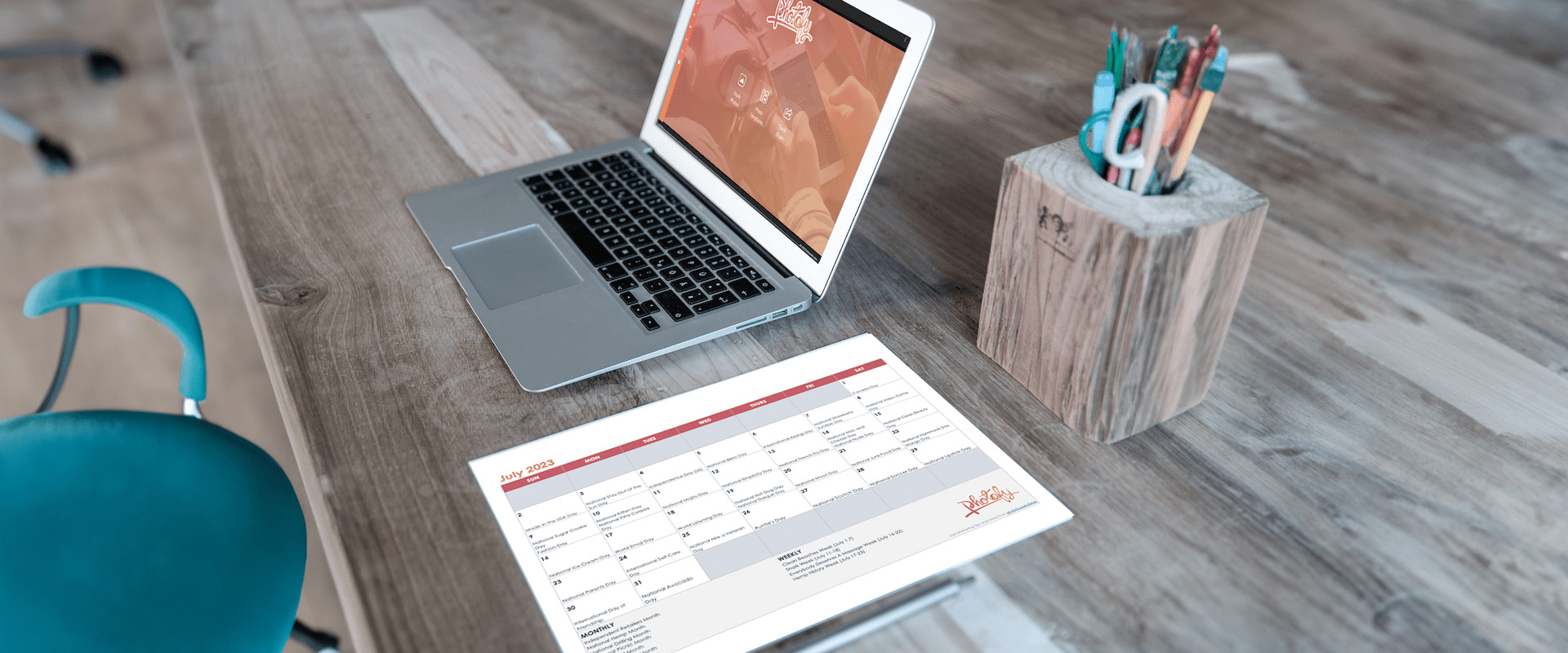 Plan your June social media content for your direct sales business with this June social media holidays calendar.