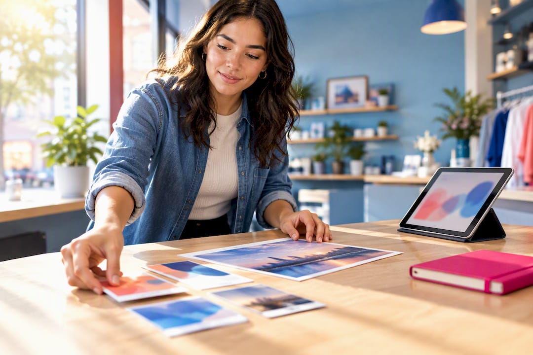 Partner localizing approved campaign materials